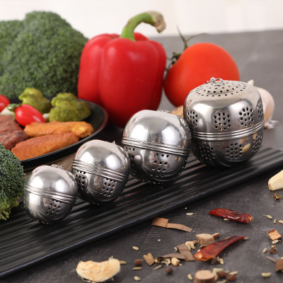 Hz228 Huizhou Tableware Stainless Steel Tea Ball Kitchen Tea Filter Tea Filter Multifunctional Taste Treasure