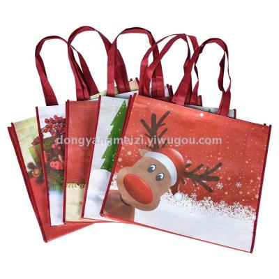 Christmas shopping bag non-woven bag gift bag