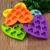 Jx-130 hearts ice mold silica gel ten even heart-shaped ice box ice maker silica gel mold kitchen small helper