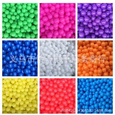 Manufacturers wholesale bobo ball thickened mesh bags plastic colored ball Children's Toys Ocean ball