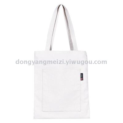 Canvas bag one shoulder bag cotton bag