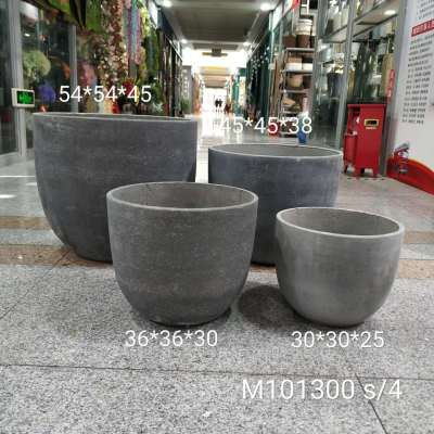 Cement pot can be informs the for is suing plant planting bonsai planting succulent garden decorated with fish tank flower vase