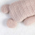 Winter Boys' and Girls' Full Finger Thermal Gloves Child Thickened Fleece-Lined Baby Knitted Wool Children's Bags Finger Gloves