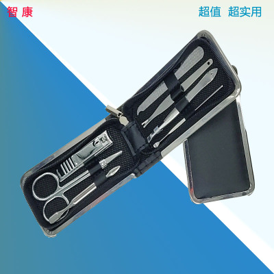 Source manufacturers direct manicure tools zipper 7 sets of zipper booth Source of 10 yuan boutique batch