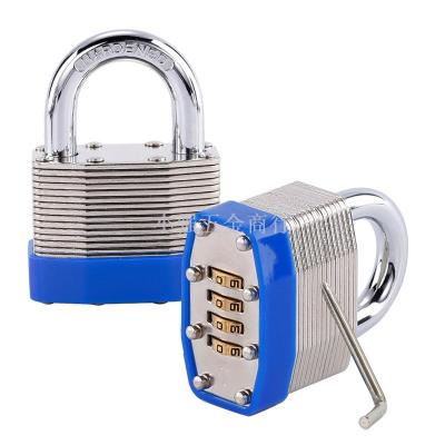 4 bit all steel 1000 layer lock combination lock padlock low open password padlock