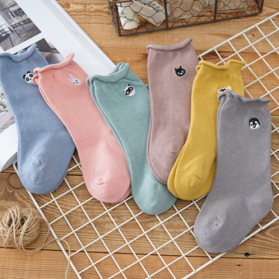 The Spring and Autumn new express cartoon socks for men and women combed cotton animal pattern baby socks comfortable warm socks for the children