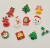 Cartoon tree small Christmas patches diy hair accessories for children hair clip rubber band accessories mobile phone case beauty material