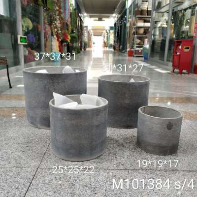 Cement pot can be informs the for is suing plant planting bonsai planting succulent garden decorated with fish tank flower vase