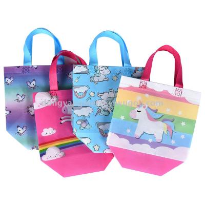 Cartoon bag non-woven bag gift bag shopping bag