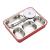 304 Stainless Steel Divided Lunch Box Crisper Anti-Scald Lunch Box Canteen Portable Lunch Box Lunch Box