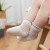 New Korean lace holeme-out thin cotton socks for children 5 pairs of mesh socks for children