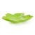 Jz-017 creative candy color fashion candy plate plastic fruit plate melon seeds snack plate dry fruit plate
