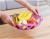 Jz-0618 fashion floral fruit basket creative fruit basket plastic lace fruit basket