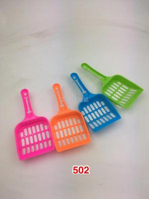 Kd-502 pet supplies wholesale plastic cat litter shovel clean shovel plastic spoon food shovel dog food shovel