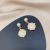 Pearl earring women 2020 new fashion earrings high-end sense French web celebrity earrings pendant Korean temperament ea