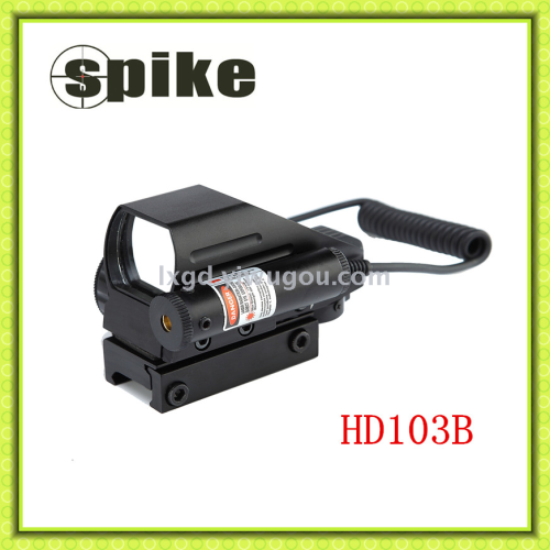 hd103b four changing red and green dots plus external red laser sight