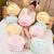 Creative web celebrity new simulation girl heart plush birthday cake toy sofa as pillow gift customization