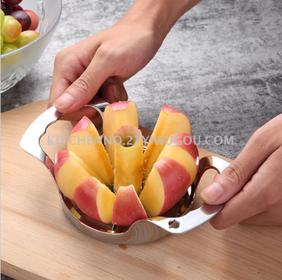 Zinc-alloy eight-piece apple cutter sharpener fruit cutter divider fruit corer