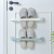 Plastic toilet towel rack no perforating suction cup toilet single rod hanging towel shelf