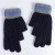 Factory Wholesale Winter Gloves Writing Warm Wool Extra Thick Dual-Use Finger Gloves Fashion Men's and Women's Gloves