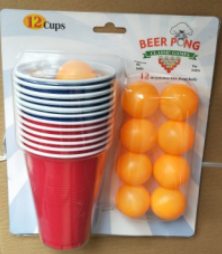 24 beer pong game cup bar game supplies outdoor casual game beer pong