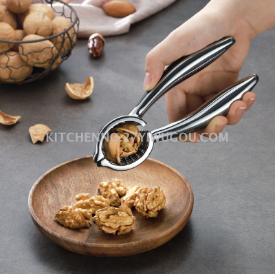 Zinc-alloy thickening funnel walnut clamp large nut pliers nuts clamp walnut pliers for home use sheller