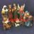 Western Christmas gifts resin manger set up a Catholic Christian shopping mall window decoration