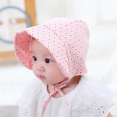 Korean baby hat palace hat 0 - have newborn spring, summer and autumn hat sunshade western Daisy hat