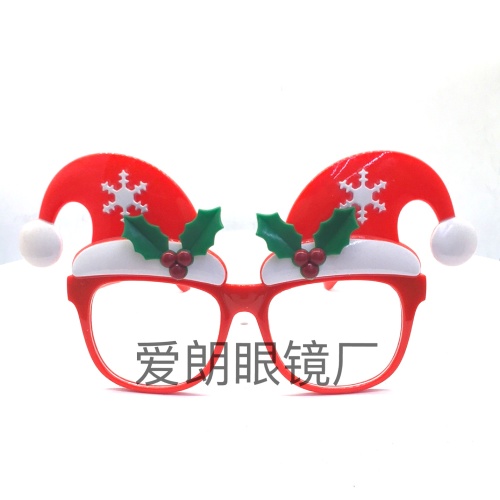 Party Glasses Professional Production Ball Glasses Christmas Ball Christmas Hat Glasses