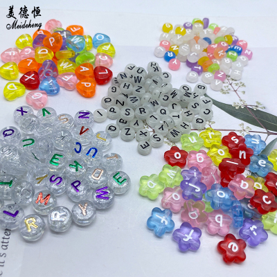 Manufacturers Direct Acrylic Beads DIY simple bracelet Children's Toys puzzle Accessories