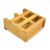 Bamboo folding type bowl and dish rack with pallet kitchen shelf double fold bowl and dish rack