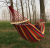 Single 100cm Hammock with Wooden Stick Wholesale Outdoor Leisure Canvas Hammock in Stock Wholesale