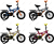 14-inch shield children's bike leho bike with iron wheel with basket and backseat