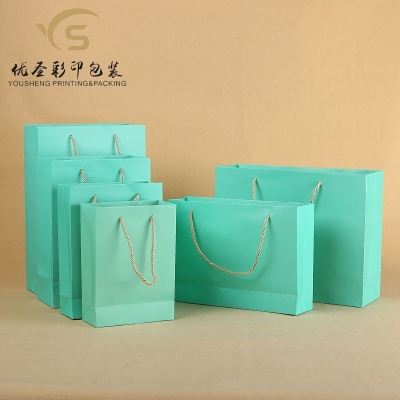 Yousheng Packaging Handbag Custom Packaging Bag Custom Printing Handbag Color Printing Packaging Bag