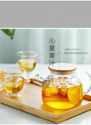 Heat-Resistant Explosion-Proof Glass Kettle Cold Kettle Juice Scented Teapot