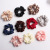 Iread cross-border supply Amazon color hair Ring Large Collet Pure color Satin Color t hair ring head flower C106