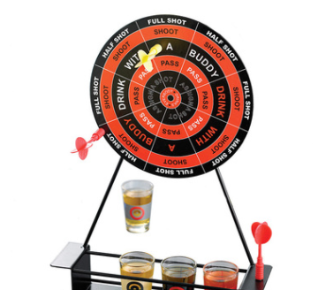 Iron frame darts game, wine set game, glass game mini darts game manufacturers direct