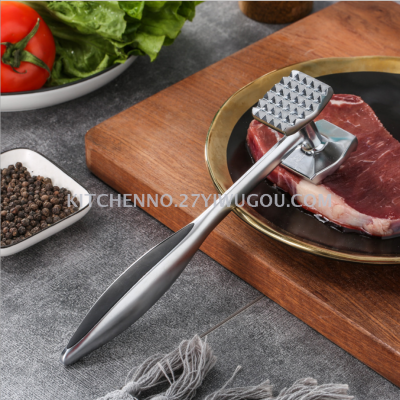Zinc alloy loose meat hammer pork steak hammer loose meat mince hammer creative kitchen tool