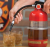 Thirst Extinguisher, creative beer dispenser hand press mini fire Extinguisher, the Extinguisher shaker