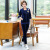Middle-aged and elderly autumn clothes on the three-piece female mother sports suit new middle-aged women's fall coat