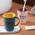 C26-0426 Couple Cup High-Profile Figure Double-Layer Mouthwash Cup Simple Nordic Cute Drop-Resistant Travel Wash Cup