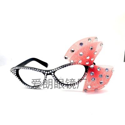 Creative masquerade party party glasses cat eye holiday funky sunglasses