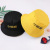 Children's hat spring and summer new little brother embroidery letter basin cap sun shade sun protection parent-child double fisherman cap tide