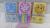 Smiley face note notes in half cartoon notes mixed color and picture paste shape notes N times