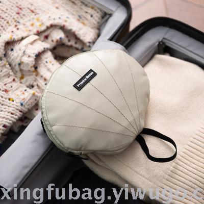 Korean version of the new fashion a new folding luggage bag large capacity waterproof travel shopping bag storage bag