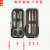 The Source factory direct zhikang stainless steel nail clippers manicure set 6 tool box customized LOGO batch