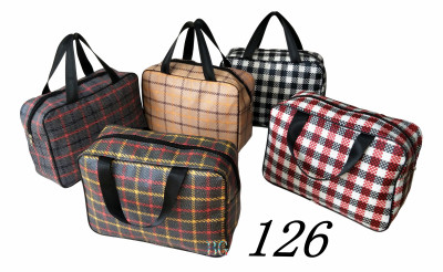 Factory Direct Sales Cosmetic Bag Handbag Large Capacity Bath Bag Toiletry Bag Convenient Cosmetic Bag Can Also Be Customized with Samples