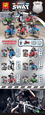 biker toy blocks