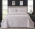 Korean pure thin air conditioning yarn dyed polyester cotton double jacquard bedding 3-piece quilt set bedspread sheet