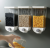 Cereal storage box kitchen wall-mounted Cereal storage tank rice bean sealed Cereal dispenser